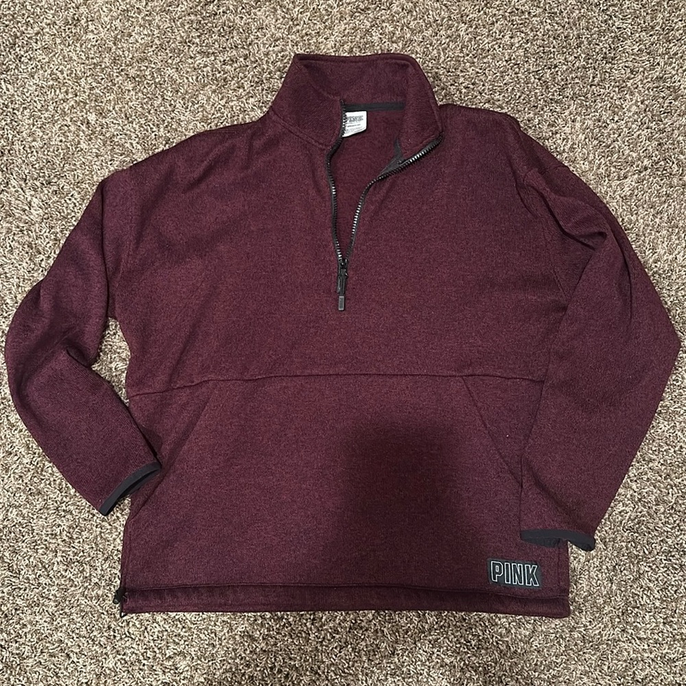PINK Burgandy Sweater